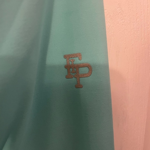 Flex It Pink black and teal zip up hoodie with laser cut pattern. - Picture 6 of 7